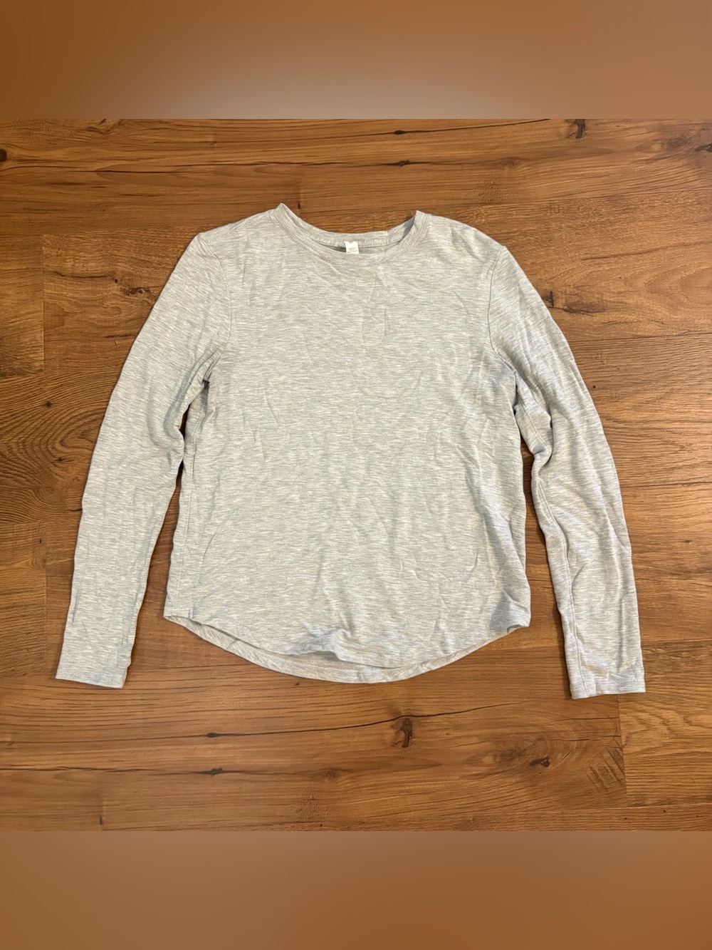 Lululemon Light Gray Long Sleeve